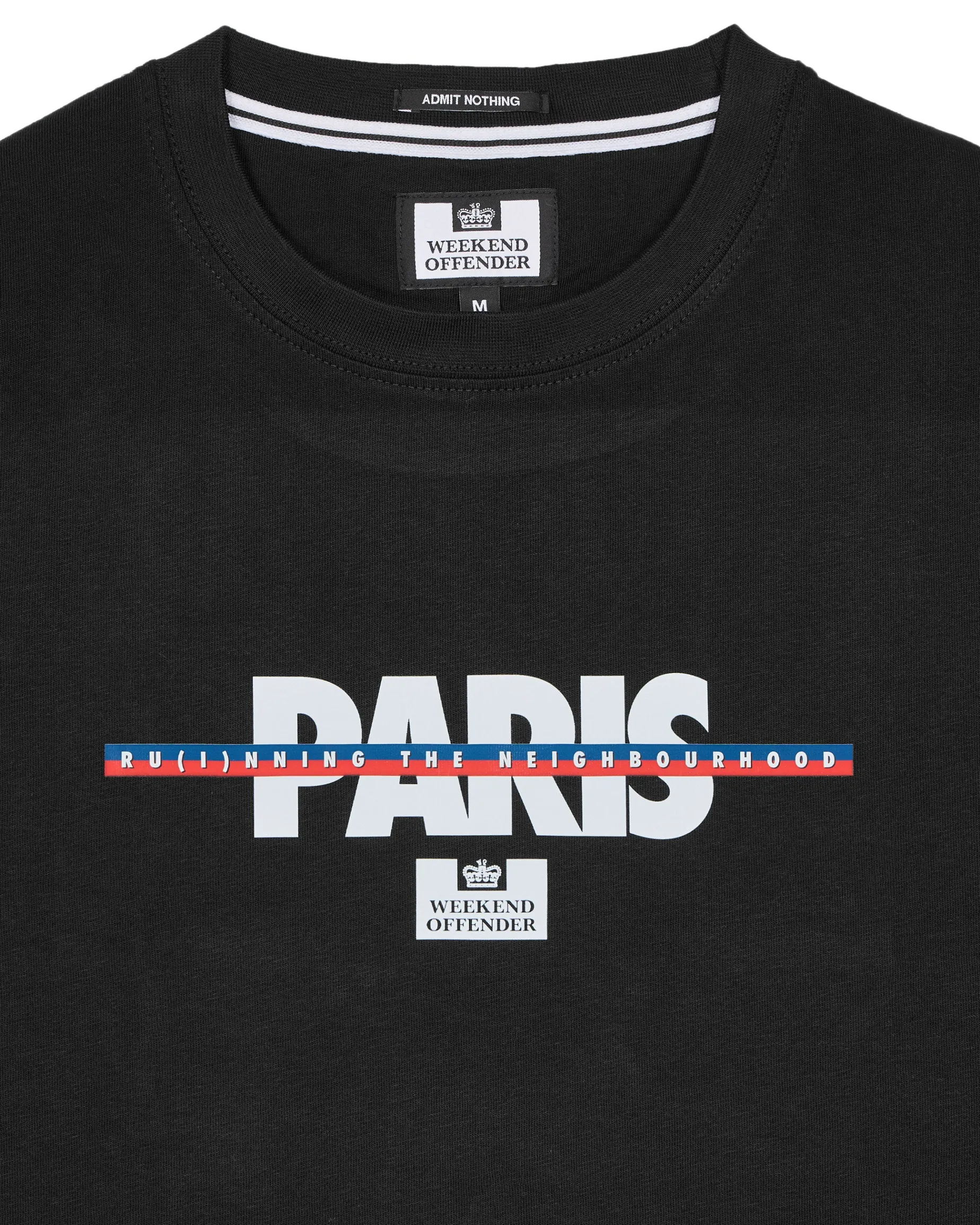 City Series 7 Paris T-Shirt Schwarz