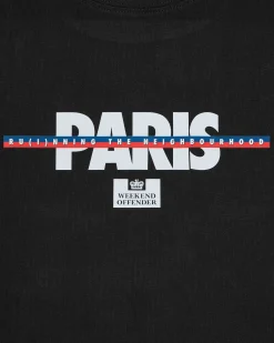 City Series 7 Paris T-Shirt Schwarz
