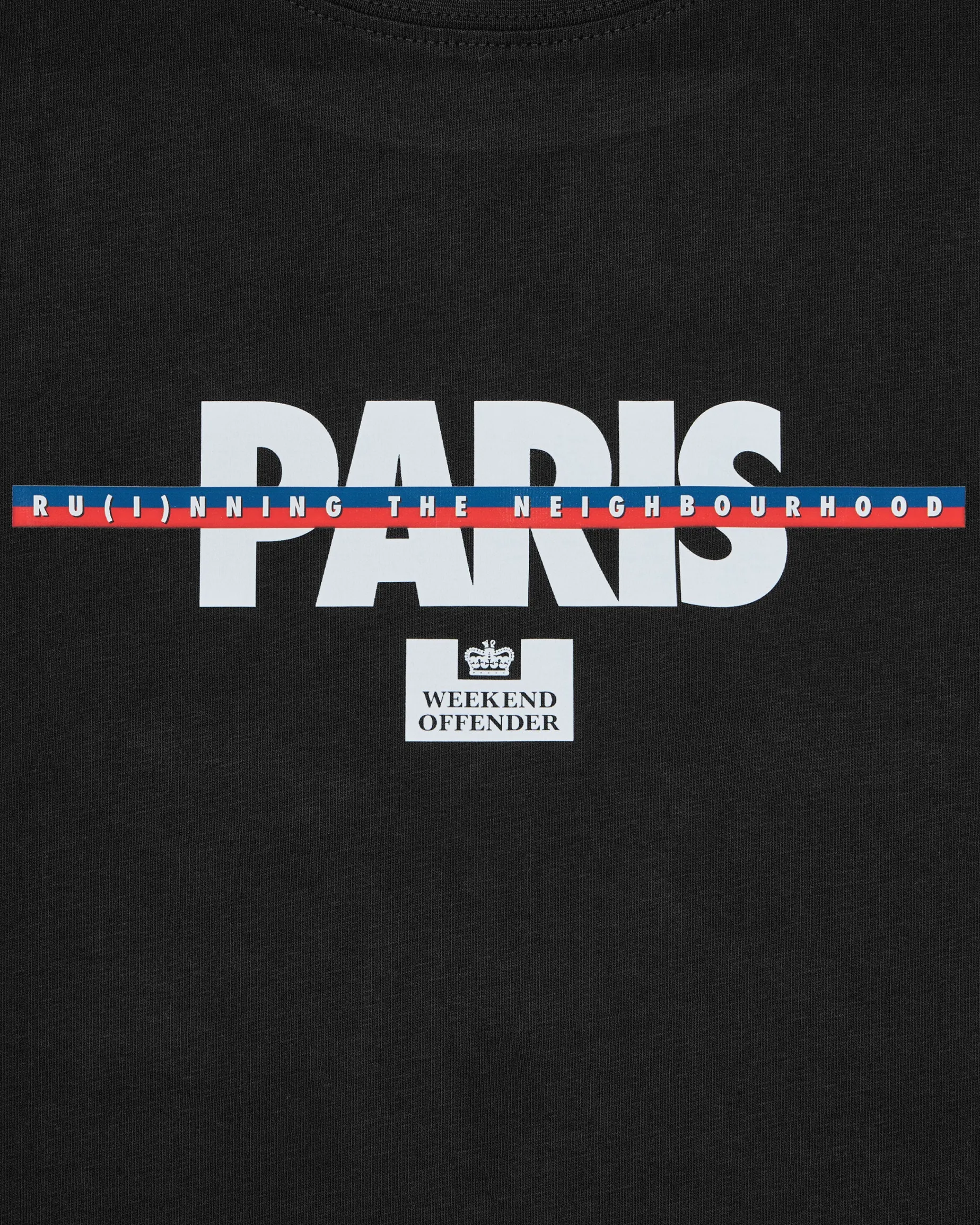 City Series 7 Paris T-Shirt Schwarz