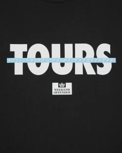 City Series 7 Tours T-Shirt Schwarz