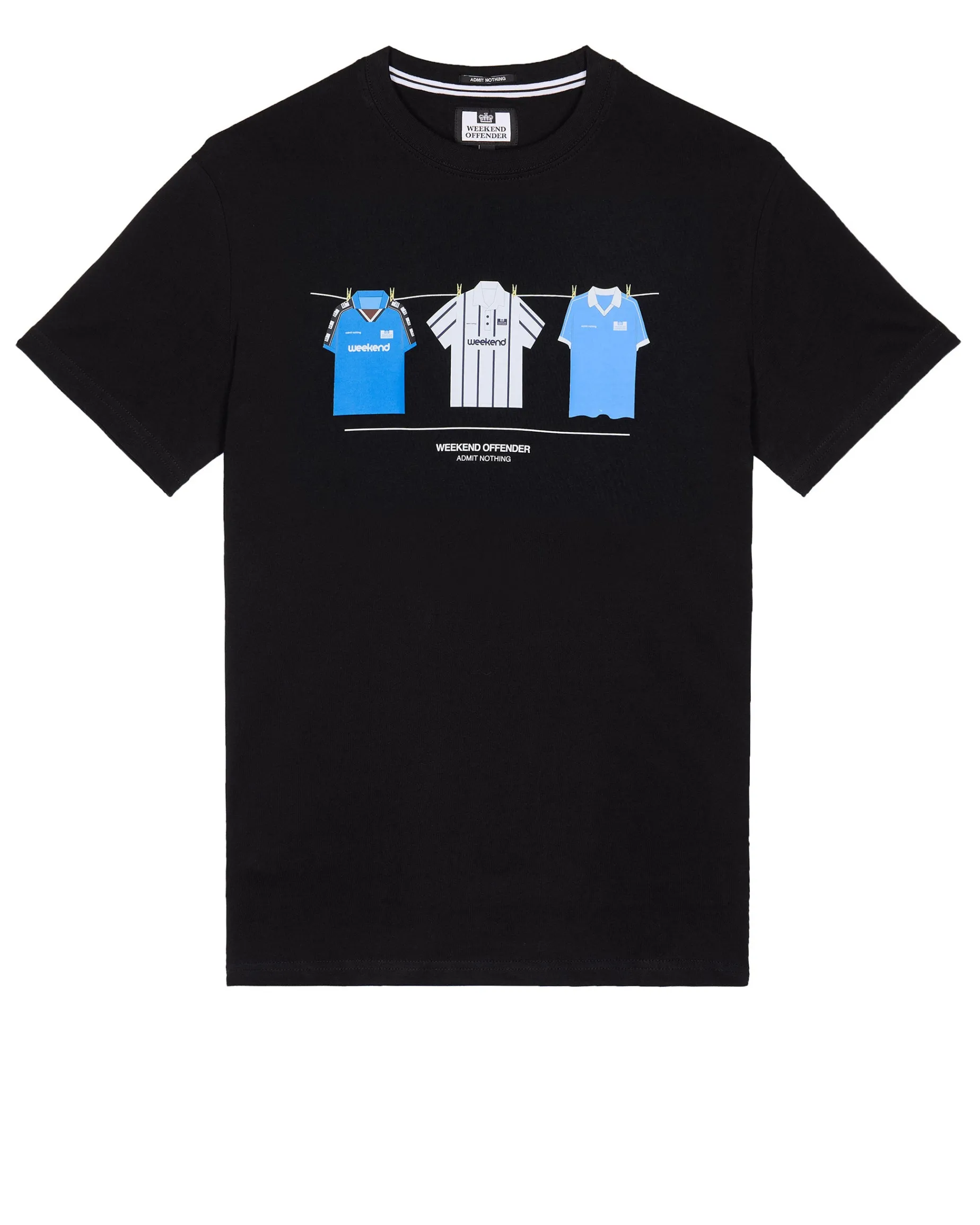 City Shirts T-Shirt Schwarz