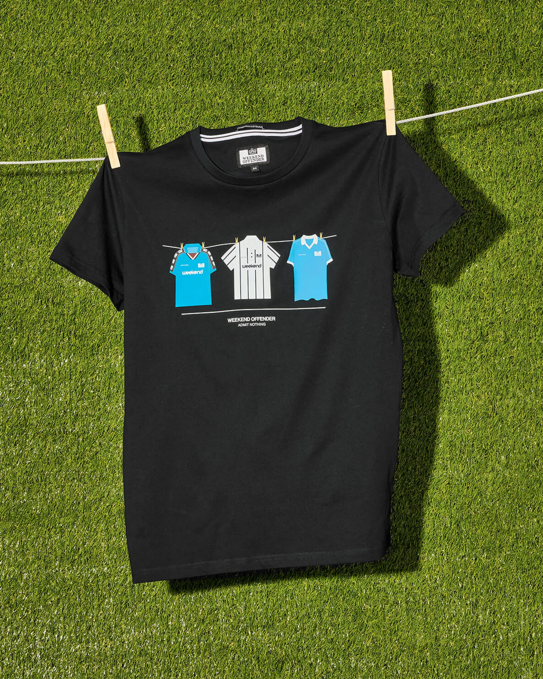 City Shirts T-Shirt Schwarz