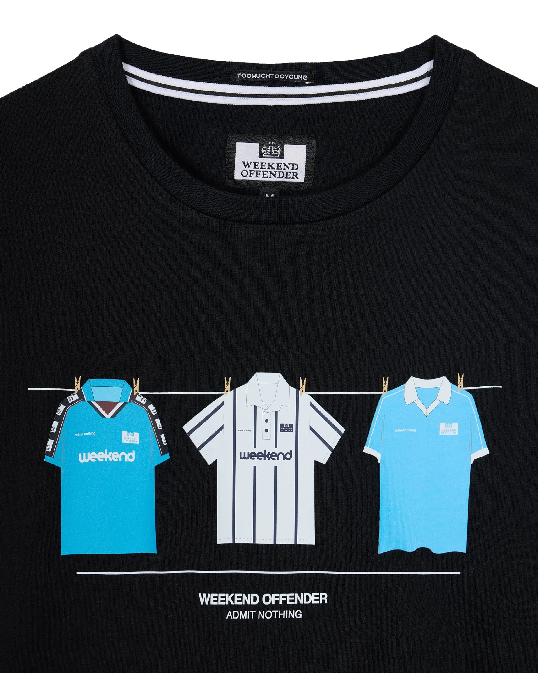 City Shirts T-Shirt Schwarz
