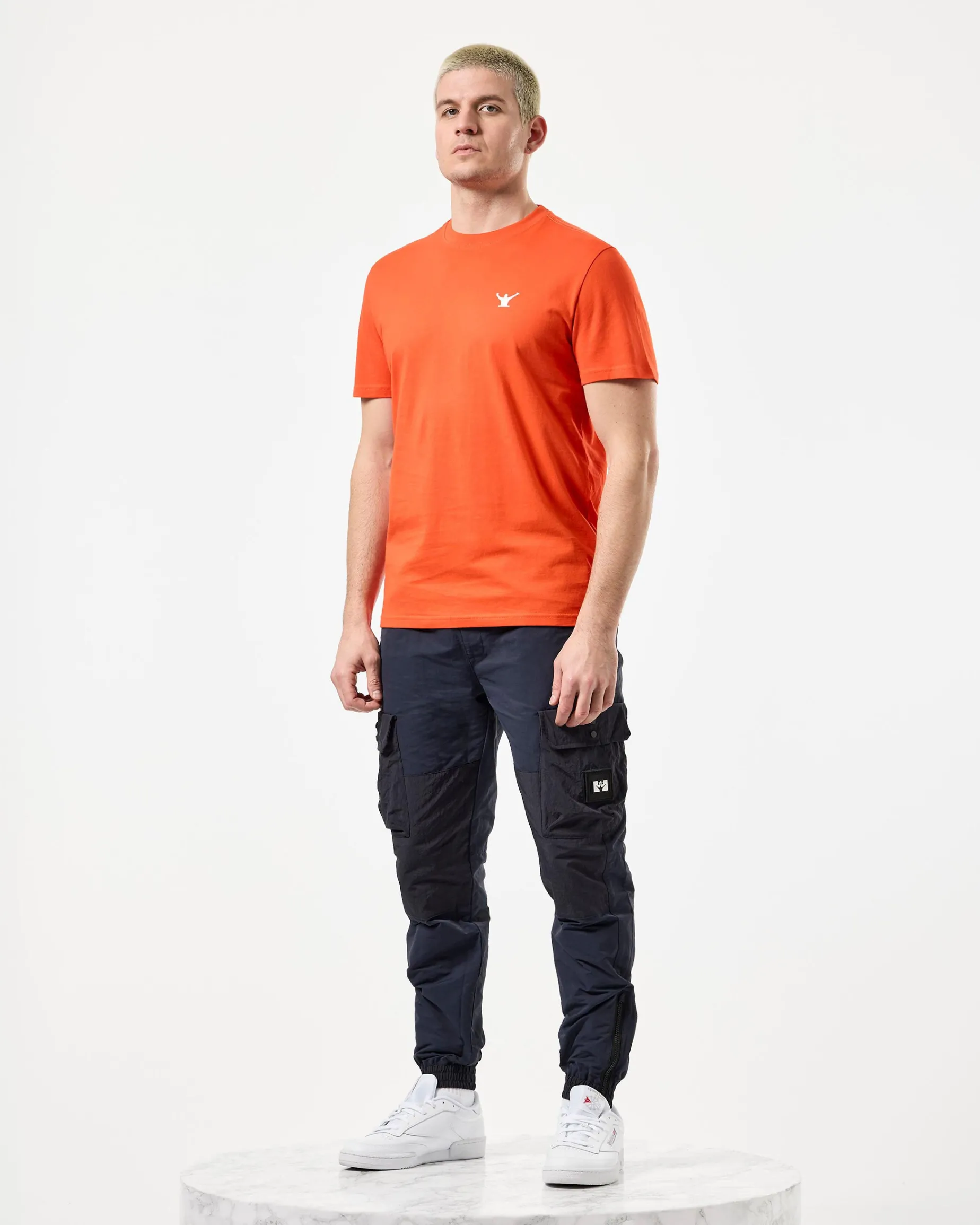 Colom Leo Gregory T-Shirt Reines Orange