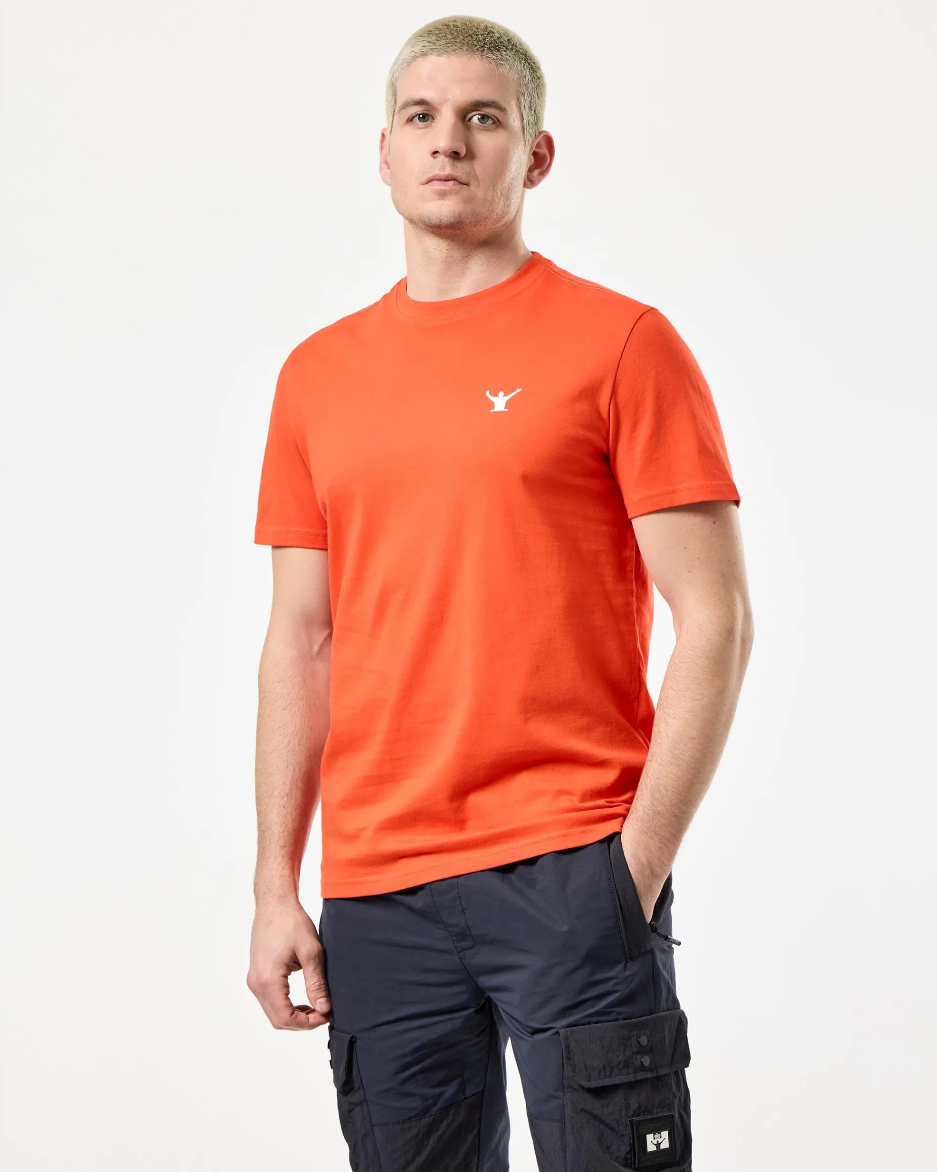 Colom Leo Gregory T-Shirt Reines Orange