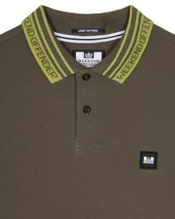 Comas Poloshirt Castle Green/Keylime