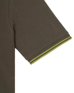 Comas Poloshirt Castle Green/Keylime