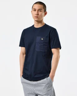Coney Island T-Shirt Marineblau