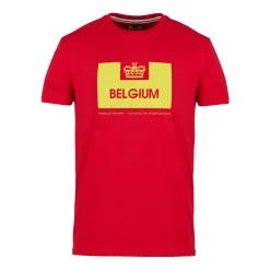 Country Series Belgien T-Shirt Rot