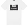 Country Series Deutschland T-Shirt Weiß/Schwarz