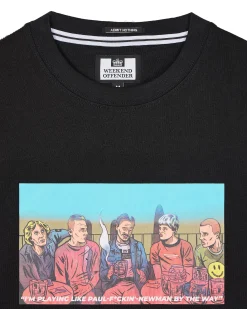 Crosslands Grafik-T-Shirt Schwarz