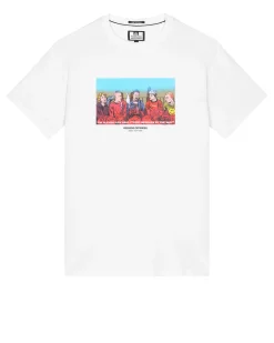 Crosslands Grafik-T-Shirt Weiß