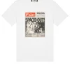 Das lustige Grafik-T-Shirt Weiß