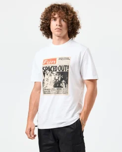 Das lustige Grafik-T-Shirt Weiß