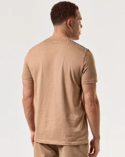 Diaz T-Shirt Cognac Braun