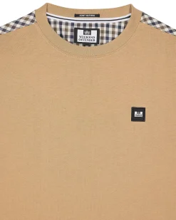 Diaz T-Shirt Cognac Braun