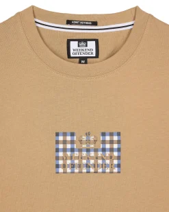 Dygas T-Shirt Cognac Braun