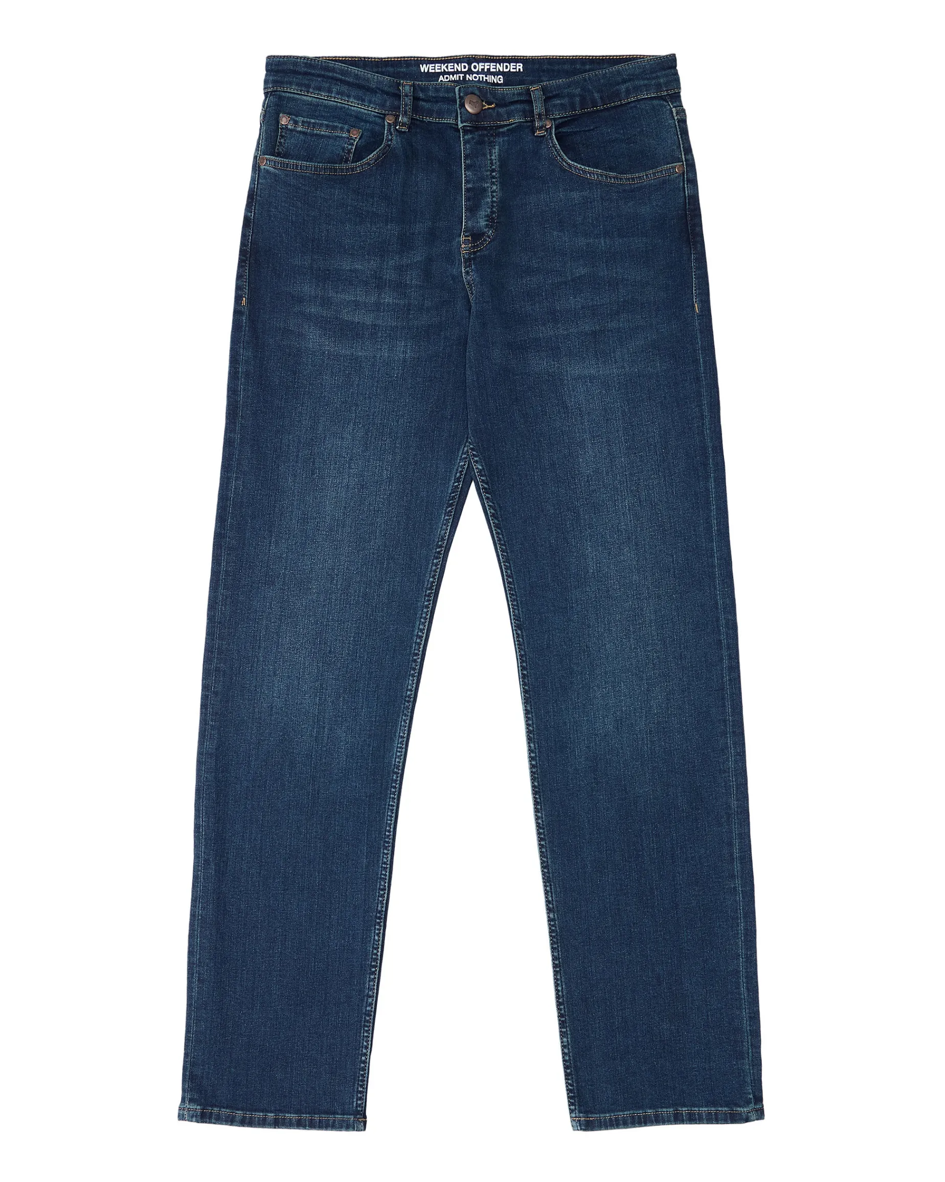 444 Easy Jeans aus dunklem Vintage-Denim