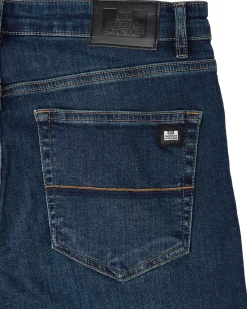 444 Easy Jeans aus dunklem Vintage-Denim