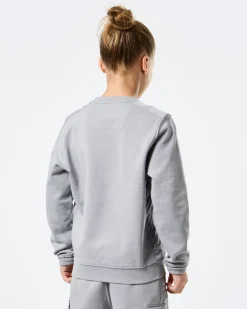 F Bomb Sweatshirt für Kinder, Rauchgrau