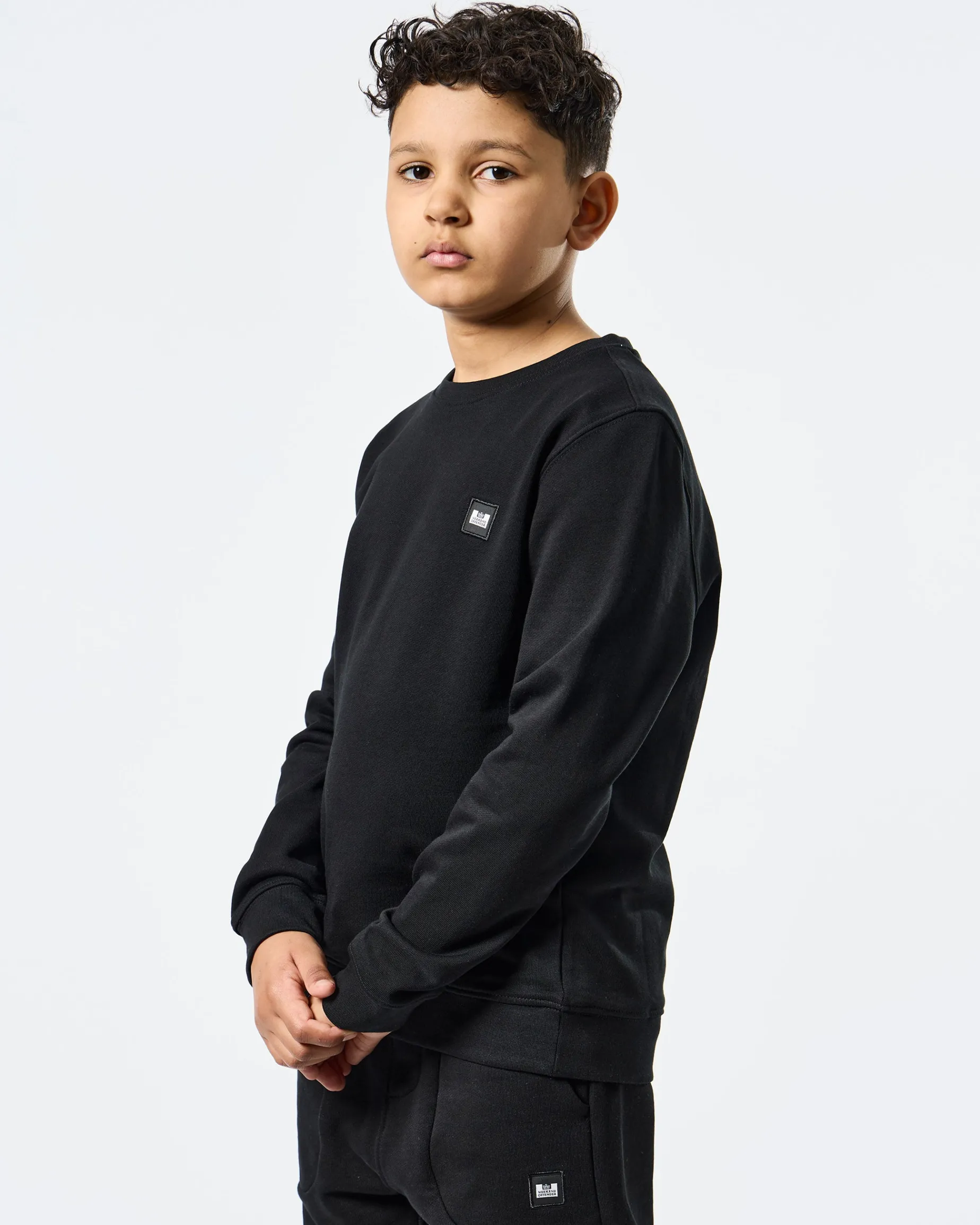 Ferrer Sweatshirt für Kinder Schwarz