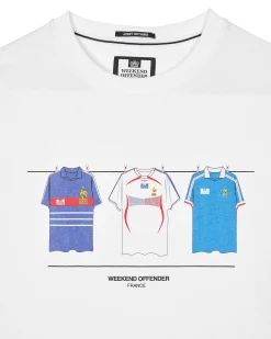 Frankreich Shirts T-Shirt Weiß