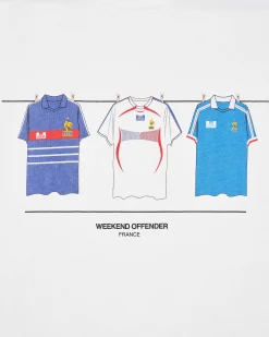 Frankreich Shirts T-Shirt Weiß