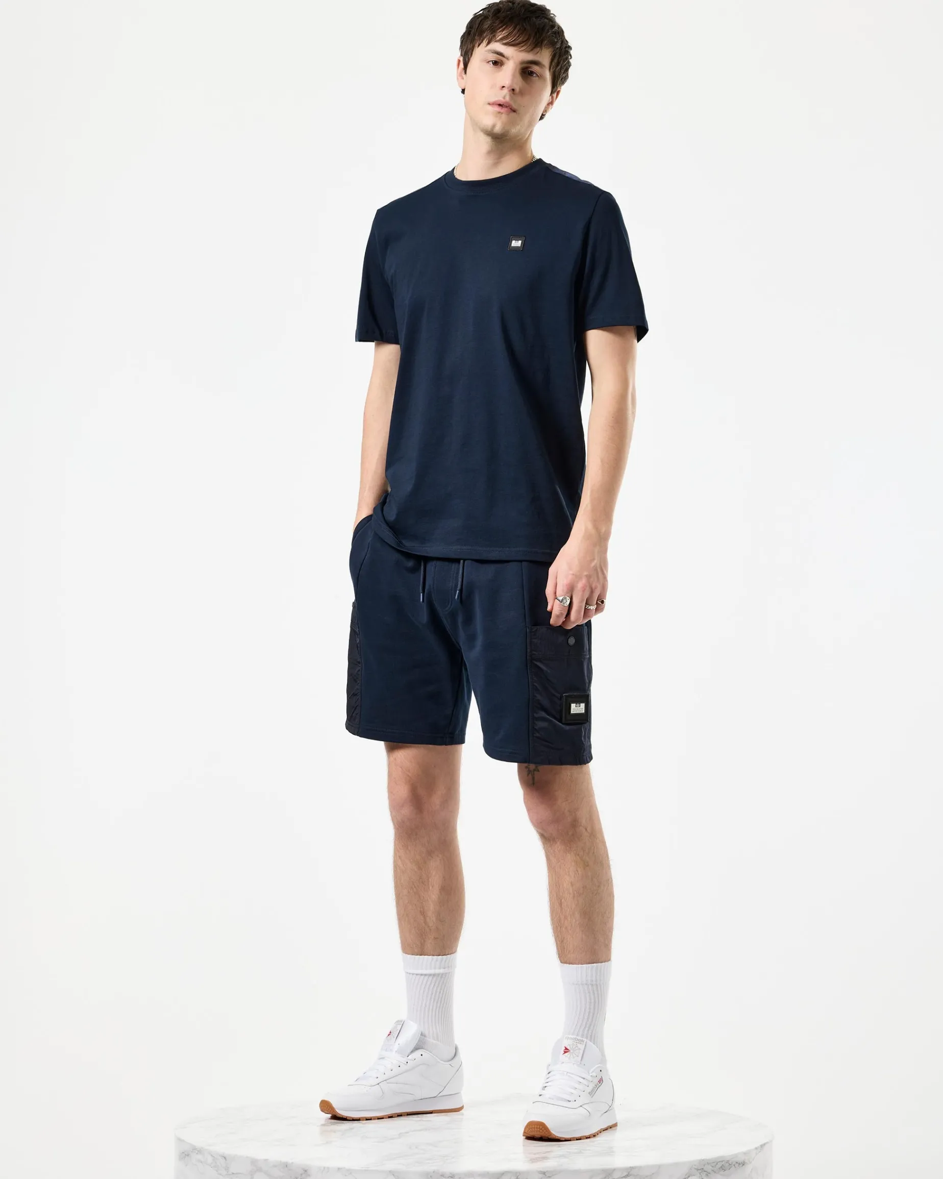 Garcia T-Shirt Marineblau