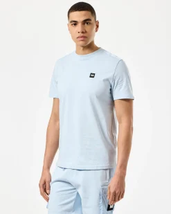 Garcia T-Shirt Ozeanwelle Blau