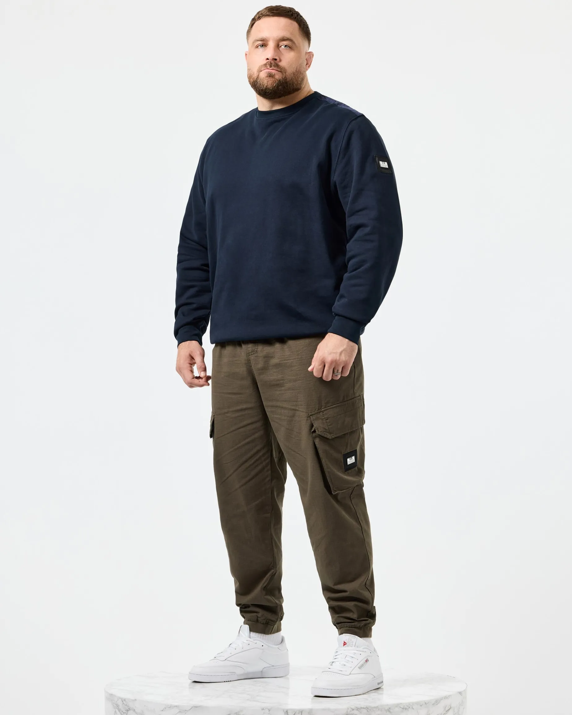 Große Größen - F Bomb Sweatshirt Navy