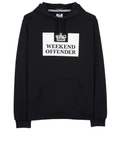 Große Größen - HM Service Classic Hoodie Schwarz