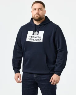 Große Größen - HM Service Classic Hoodie Navy