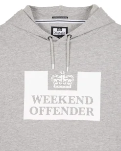 Große Größen - HM Service Classic Hoodie Graumeliert