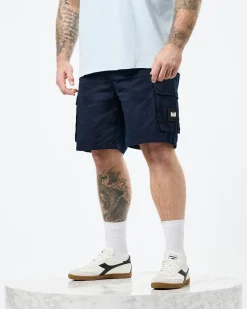 Große Größen - Mascia Cargo Shorts Navy