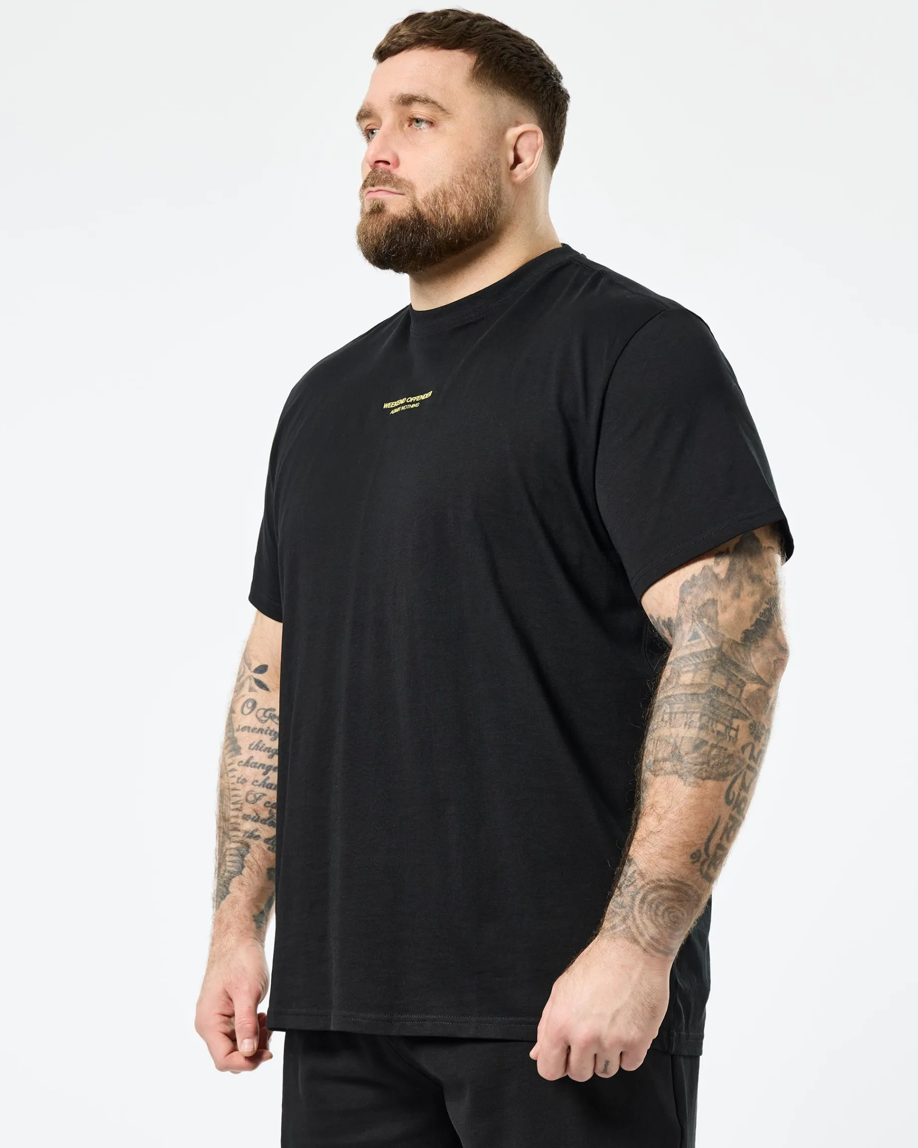 Große Größen - Millergrove T-Shirts Schwarz/Peridot Grün