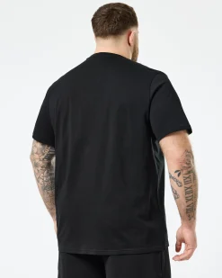 Große Größen - Millergrove T-Shirts Schwarz/Peridot Grün