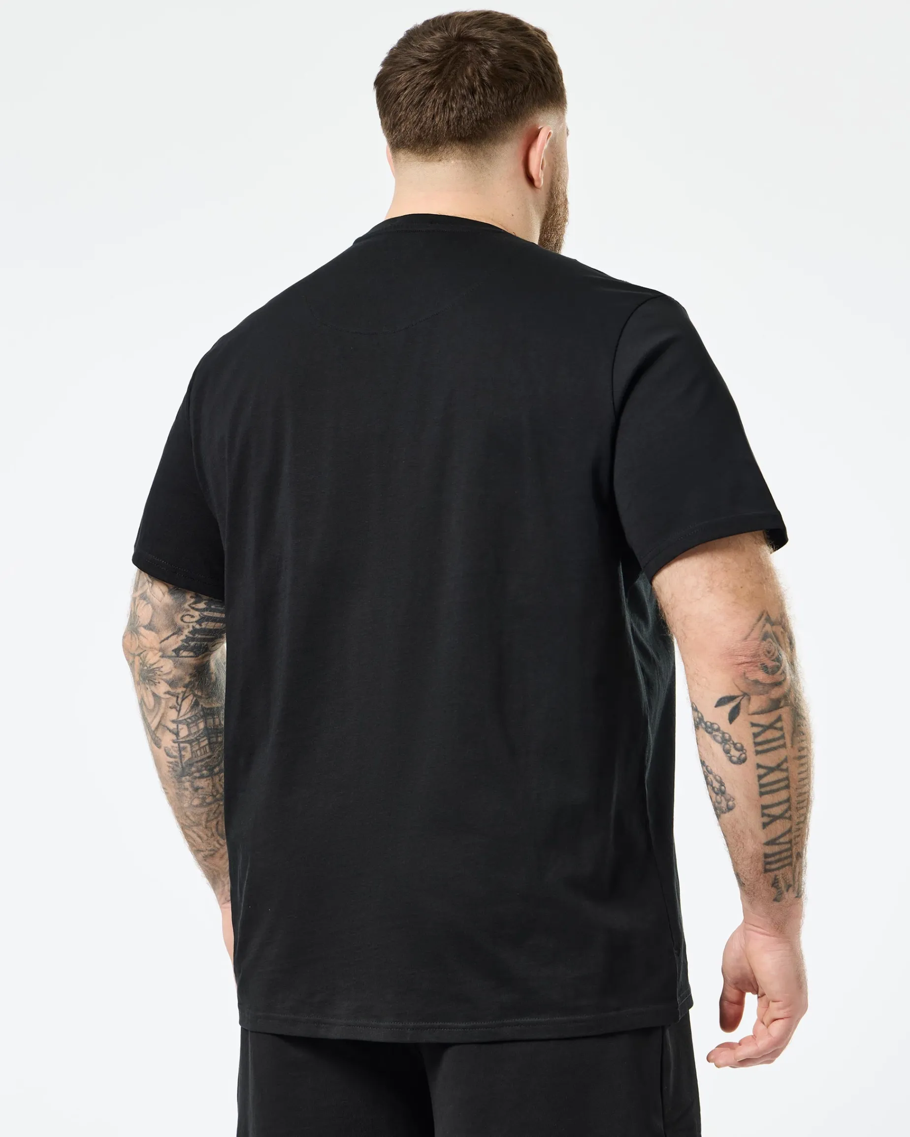 Große Größen - Millergrove T-Shirts Schwarz/Peridot Grün