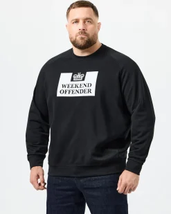 Große Größen - Penitentiary Classic Sweatshirt Schwarz