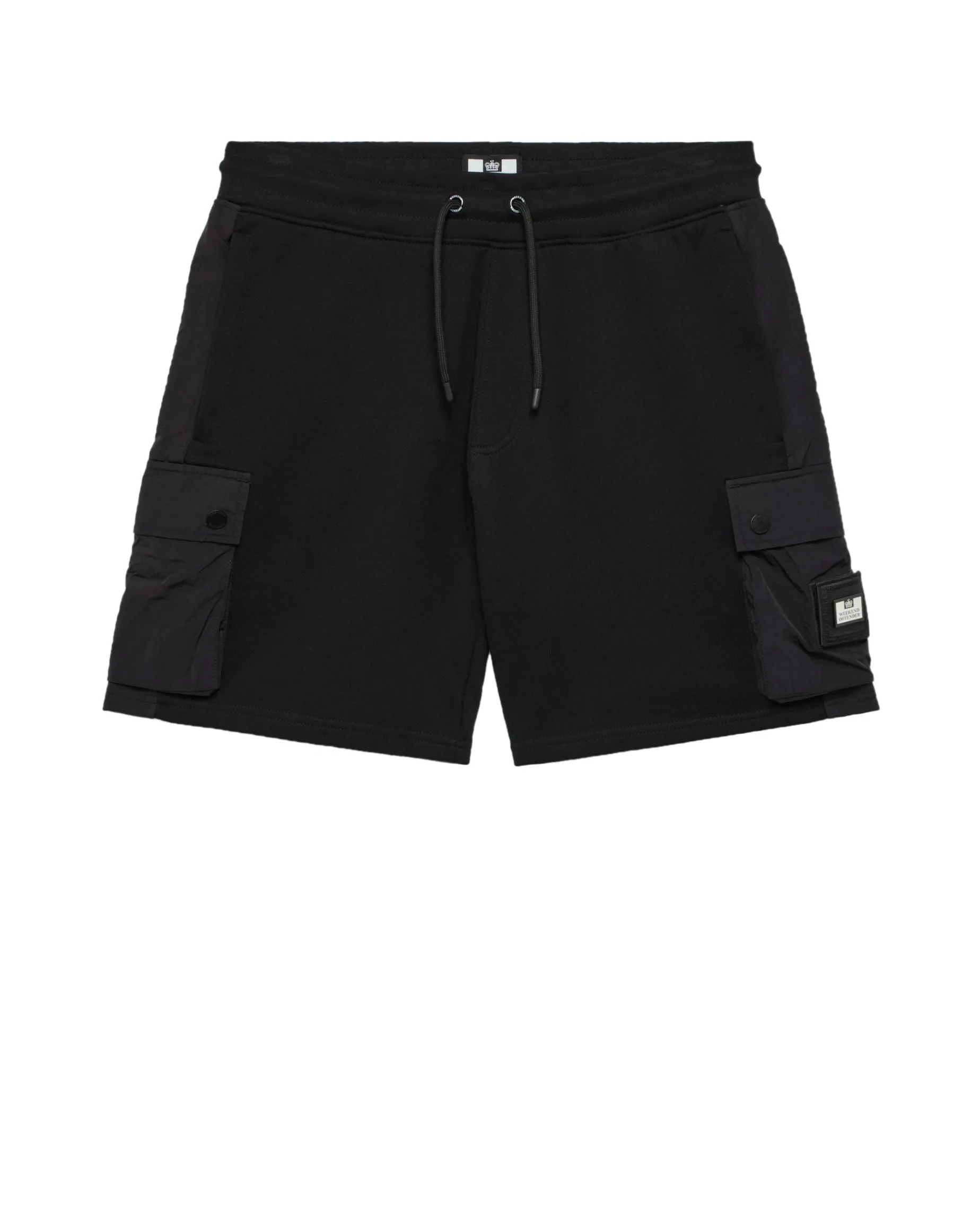 Große Größen - Pink Sands Jogger Shorts Schwarz