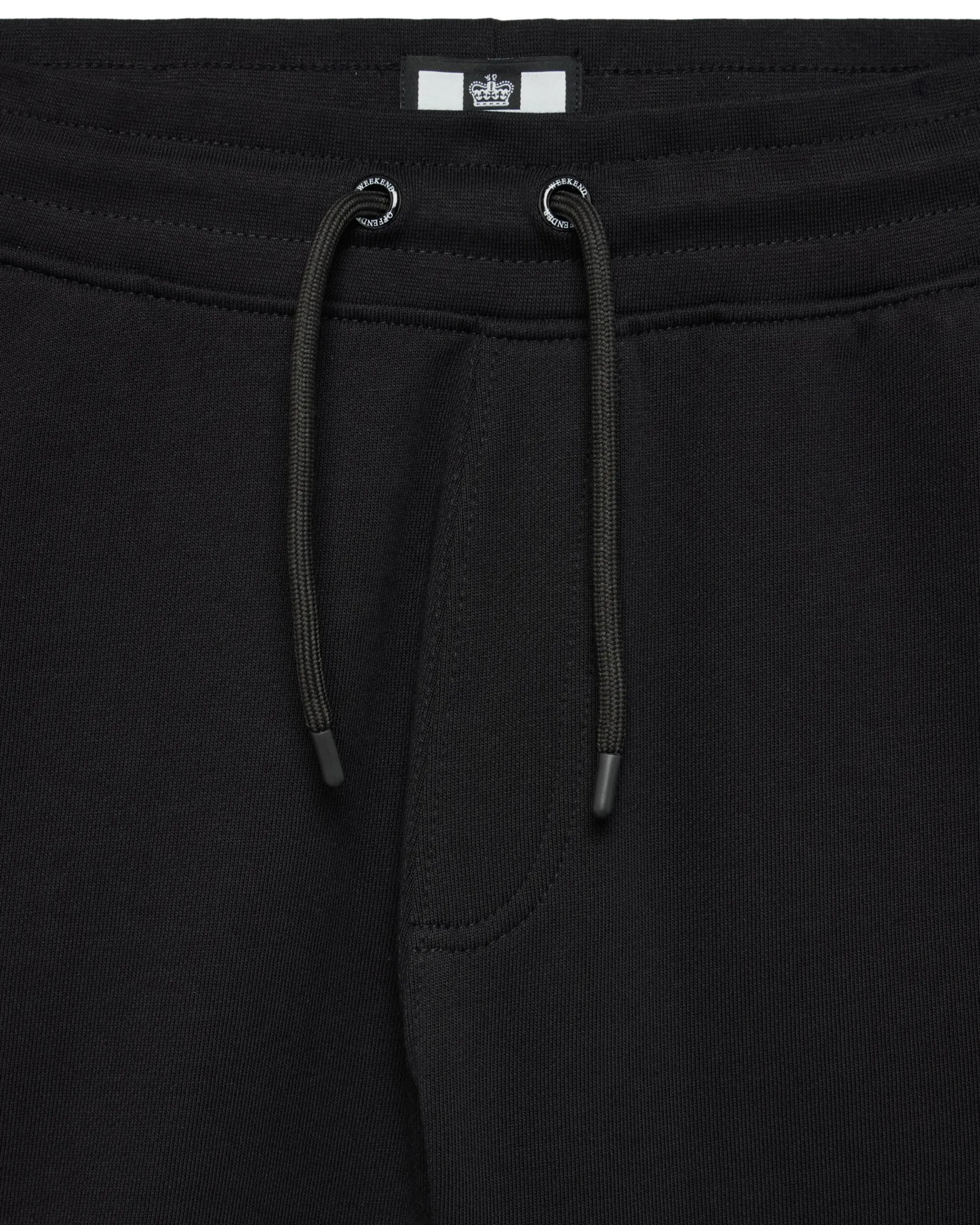 Große Größen - Pink Sands Jogger Shorts Schwarz
