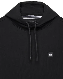 Große Größen - Ribbe Hoodie Schwarz