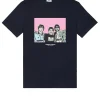 Große Größen - T-Shirt mit Grafik „Diego“ in Marineblau