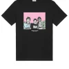 Große Größen - T-Shirt mit Grafik „Diego“ in Schwarz