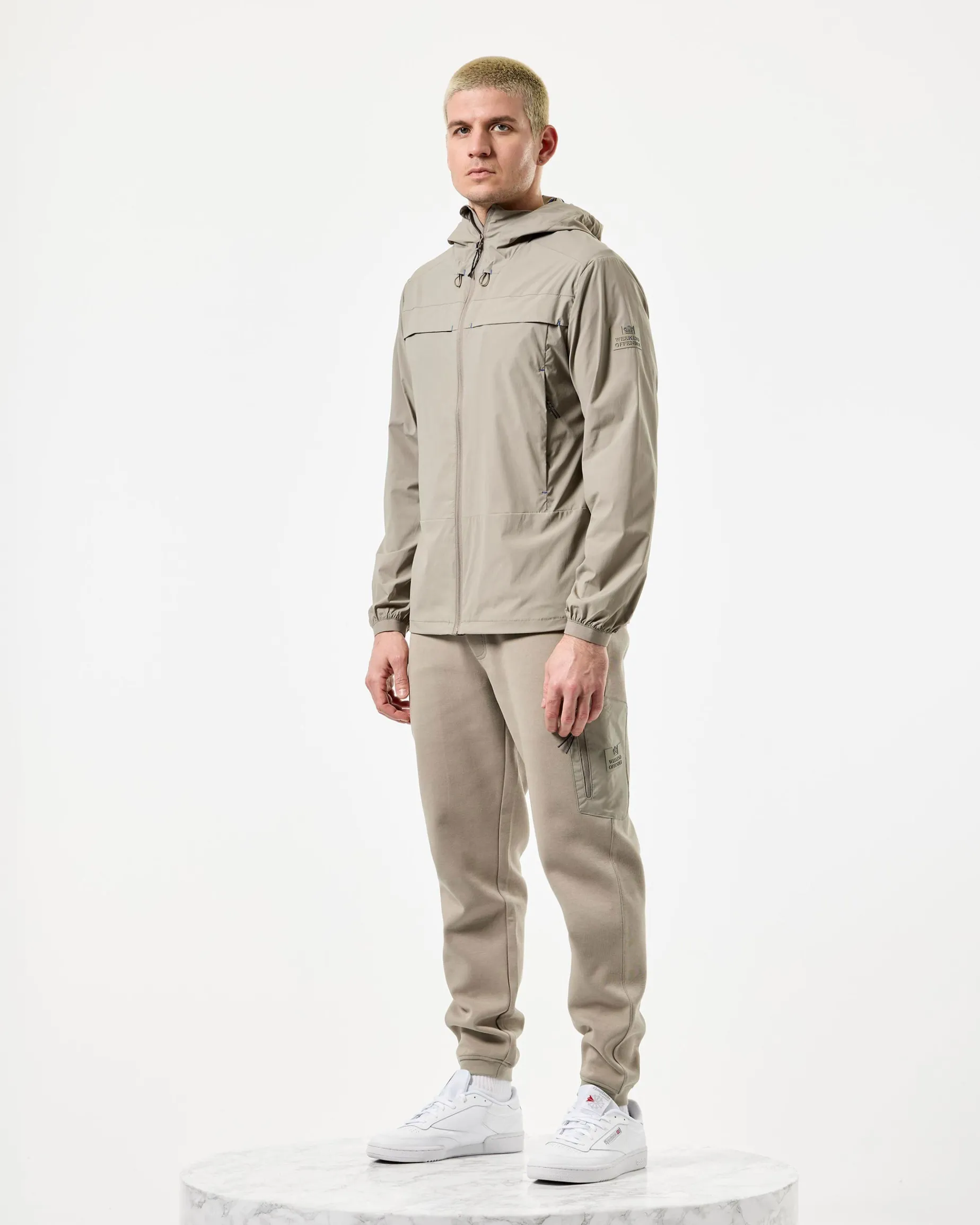 Guadalajara Windbreaker Jacke Rindenbraun