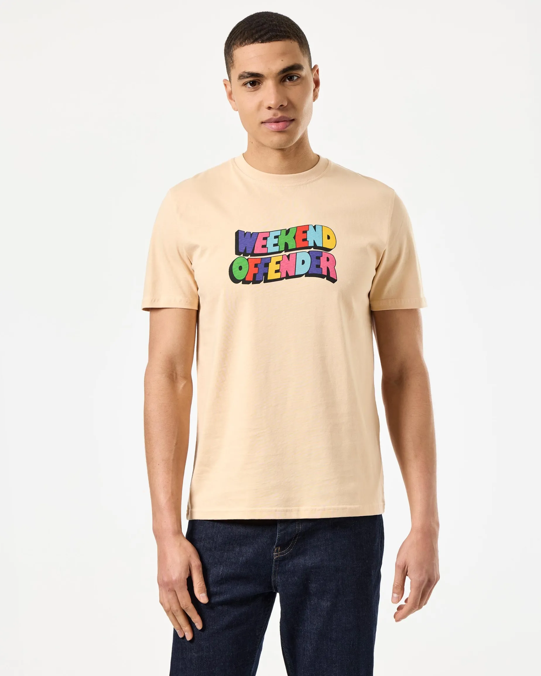 Hallelujah Grafik T-Shirt Deep Champagne