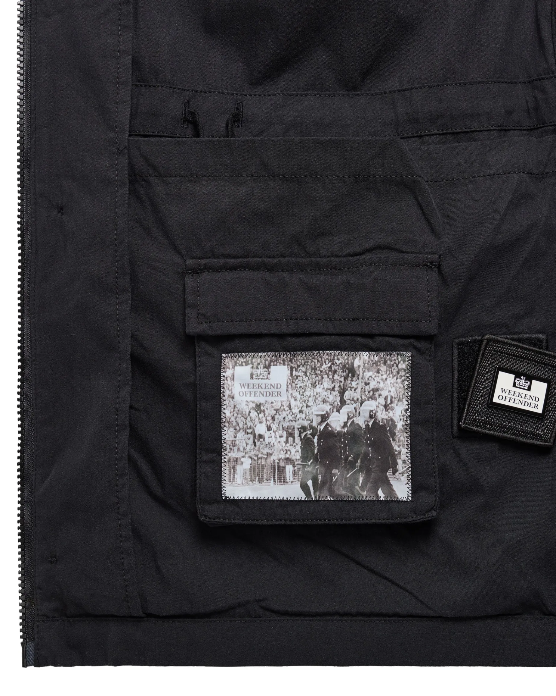 Harpocrates Feldjacke Schwarz