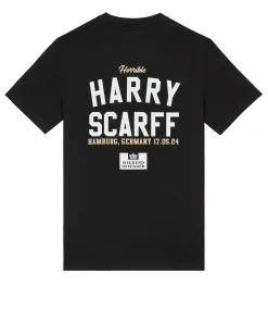 Harry x Hamburg Grafik-T-Shirt Schwarz