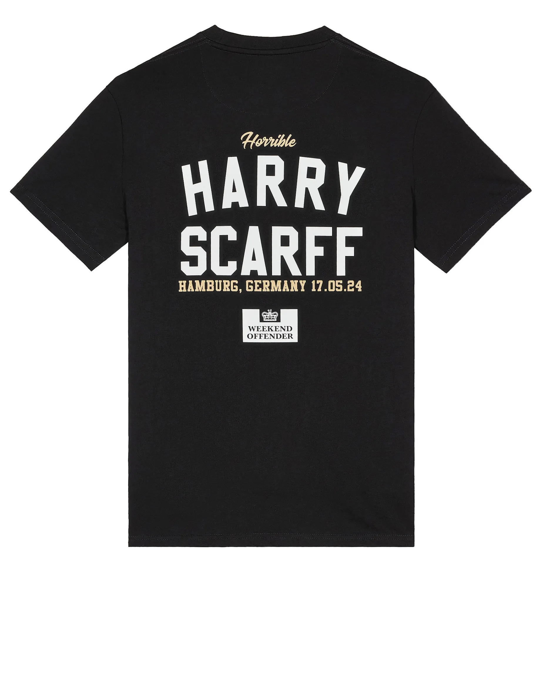 Harry x Hamburg Grafik-T-Shirt Schwarz
