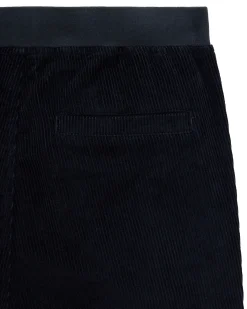 Hemsley – Cord-Trainingshose in Marineblau