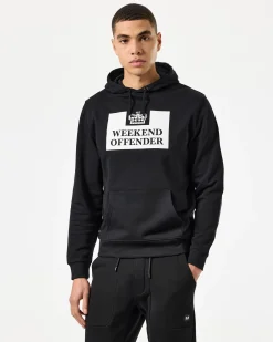HM Service Klassischer Hoodie Schwarz